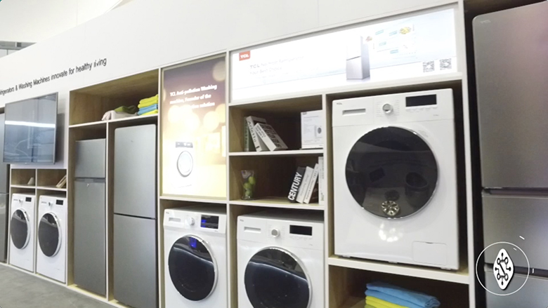 [视频直击IFA]：诠释务实创新 TCL免污式洗衣机亮相德国IFA 智能公会