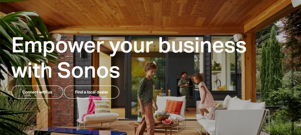 从家庭环境到商业空间，Sonos打造智能声音解决方案 智能公会