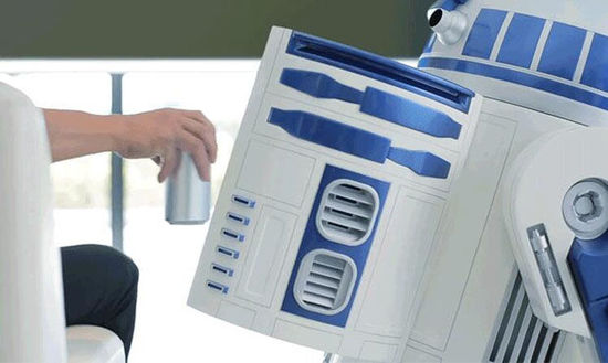 海尔R2-D2机器人移动冰箱将登陆2016 CES展 