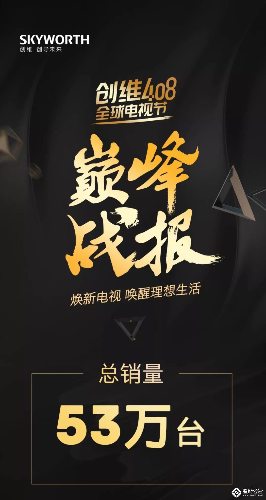 占比再破20%  创维电视保持线下零售第一 智能公会