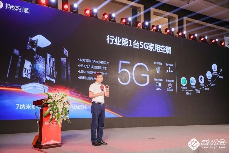 世界第一台5G家用空调在Leader发布 智能公会