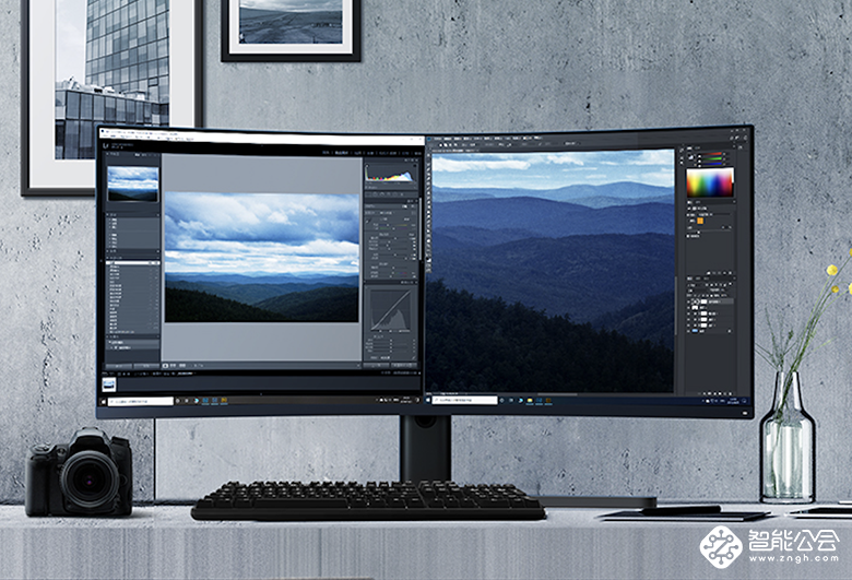 顶级配置到手价仅1999元！小米发布21：9超宽带鱼屏曲面显示器 智能公会