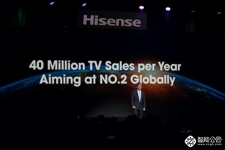 海信公布小目标：电视出货4000万台跻身全球前二 智能公会