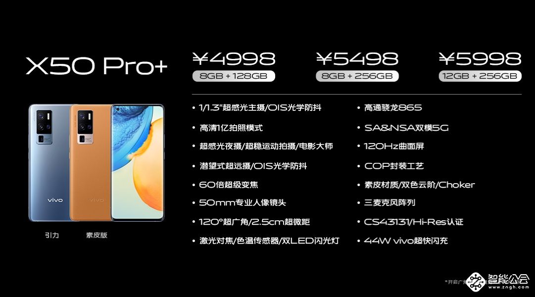 暗夜拍摄更惊艳 vivo发布专业影像旗舰X50系列 智能公会