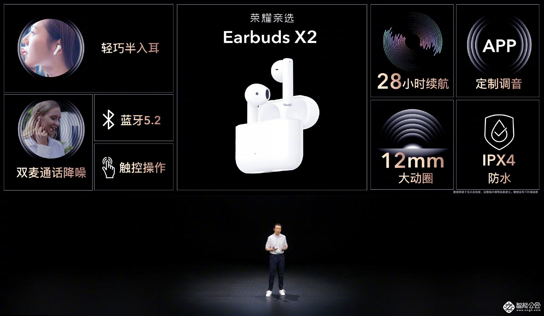 199元荣耀亲选Earbuds X2正式发布，延续爆款基因再造经典 智能公会