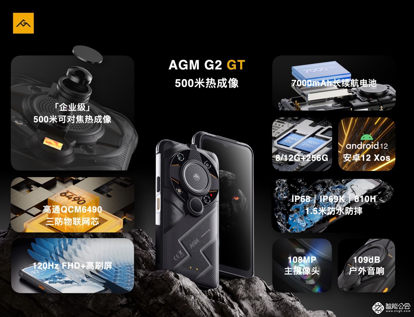 AGM G2 GT正式发布，首发500米热成像，售价5999元起 智能公会