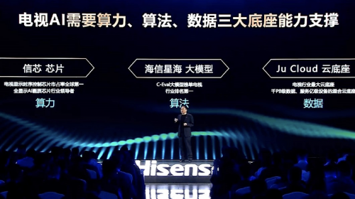 海信发布电视行业最强中文大模型 开启电视AI新...