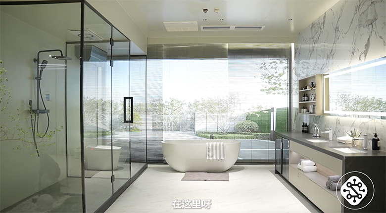 三翼鸟智慧浴室亮相AWE：科技与舒适的完美融合 智能公会