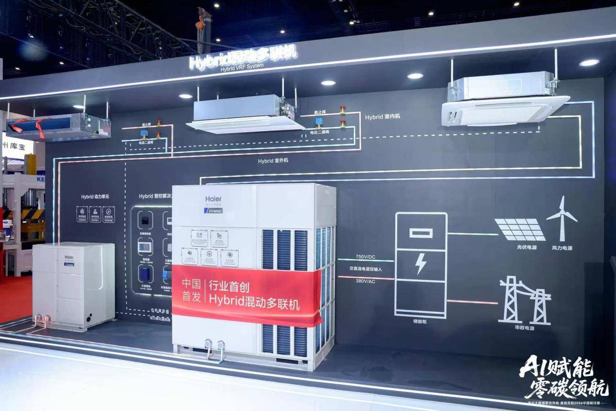 赋能千行百业！海尔暖通商用北京展示全球领先地位 智能公会