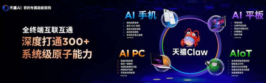 天禧Claw四大自主创新亮相，成为联想天禧4.0的核心执行力系统 智能公会